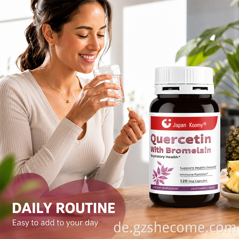 Quercetin With Bromelain Capsules8